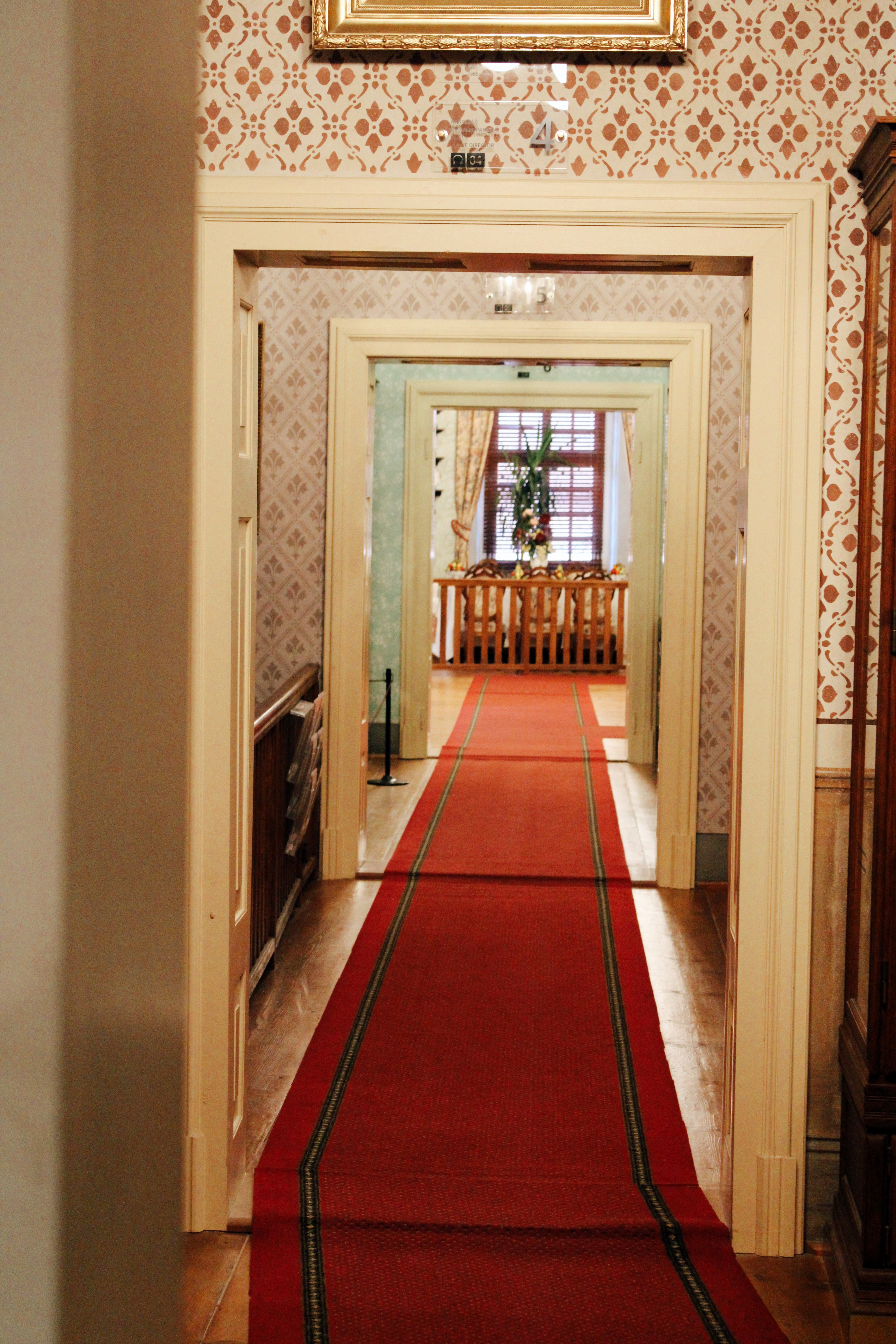 Castle in Český Krumlov interior