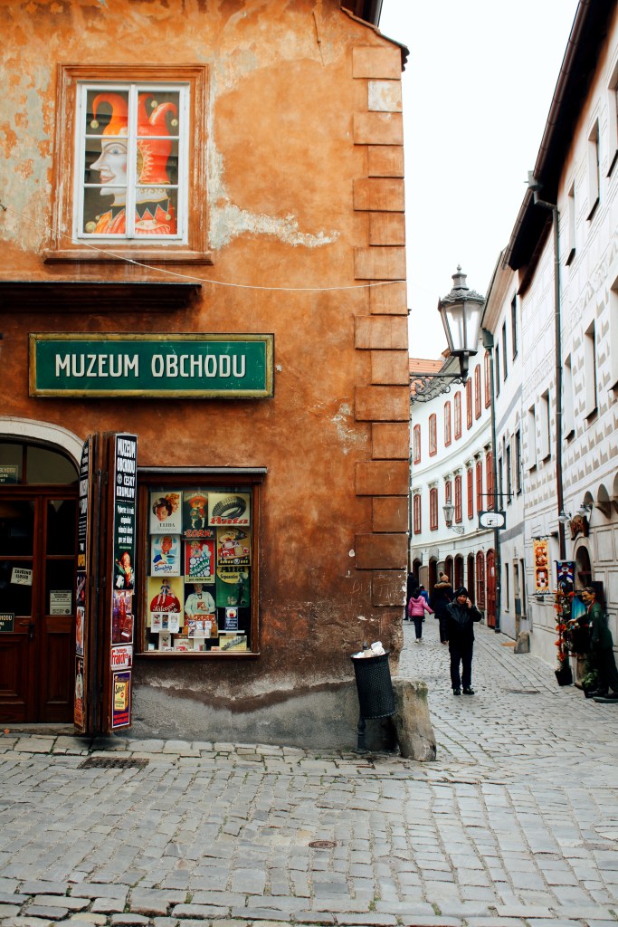 Latrán district in Český Krumlov